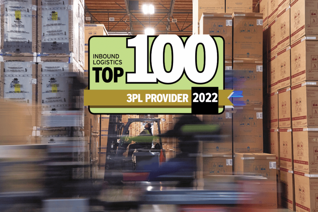 Holman Named to Inbound Logistics Top 100 3PL List 2022